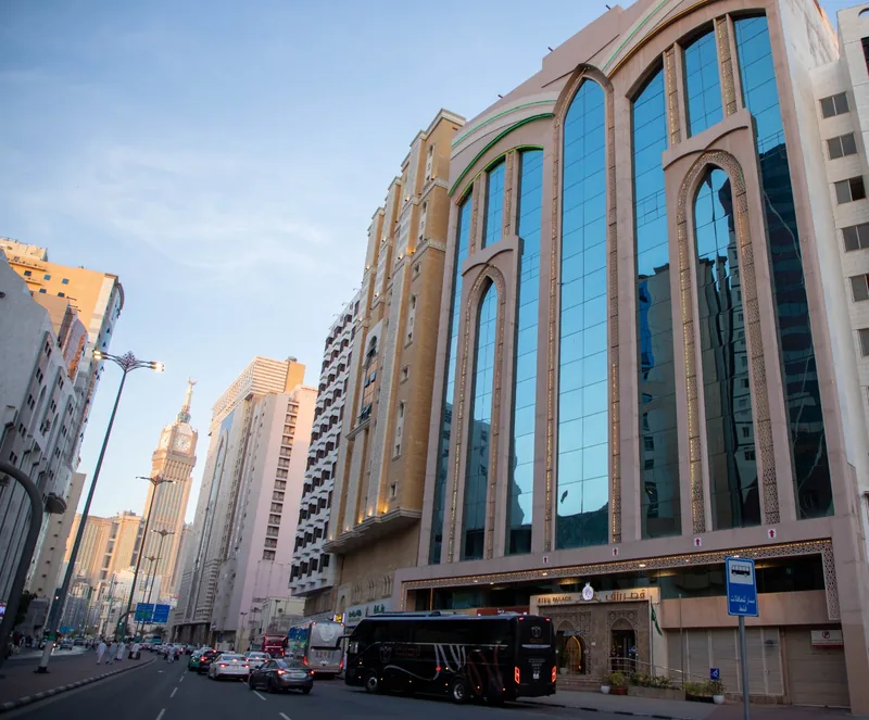 إطلالة خارجية للفندق بمكة